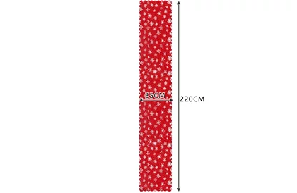Culoar de Crăciun lung 220 x 35 cm