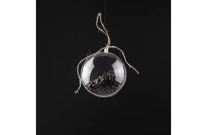 Bile acrilice pentru decorare, umplere - diametru 10 cm, 5 buc.