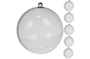 Bile acrilice pentru decorare, umplere - diametru 10 cm, 5 buc.