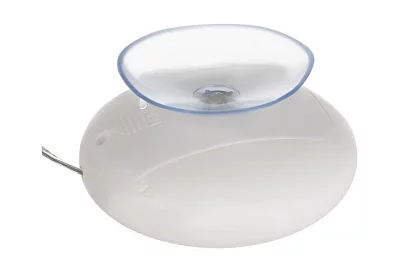 LED vitraliu de Crăciun cu baterii – SANTA