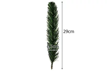 Ramuri de brad artificial pentru decorațiuni – 29 cm, 40 buc.