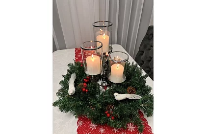 Ramuri de brad artificial pentru decorațiuni – 29 cm, 40 buc.