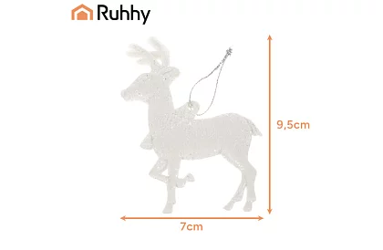 Decorațiuni de Crăciun – set de 9 reni