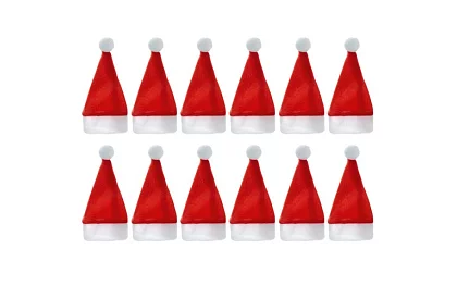 Buzunar de Crăciun pentru tacâmuri – set de 12 bucăți