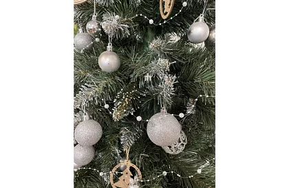 Decorațiuni de Crăciun – șirag de perle 5 metri