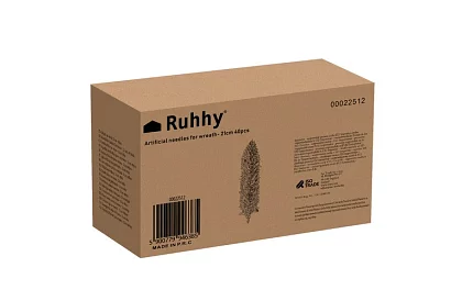 Ramuri de brad artificial pentru decorațiuni – 21 cm, 40 buc