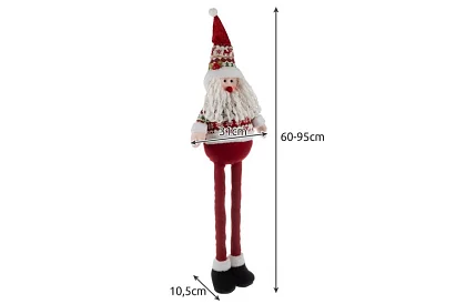Figurina de Crăciun SANTA – telescopic 60-95 cm