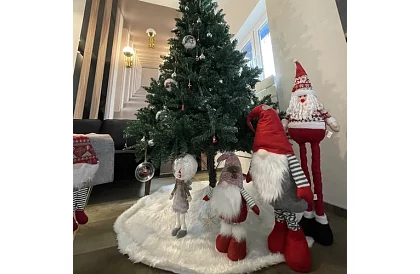 Figurina de Crăciun SANTA – telescopic 60-95 cm