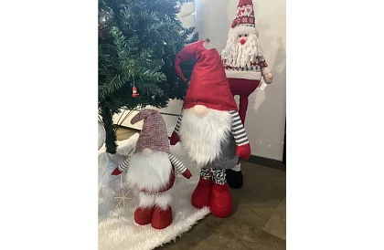 Căpcăun de Crăciun cu pălărie – telescopic 50-82 cm