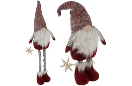 Căpcăun de Crăciun cu pălărie – telescopic 50-82 cm