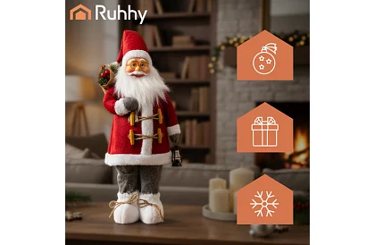 Figurina - figurina Moș Crăciun – 45 cm