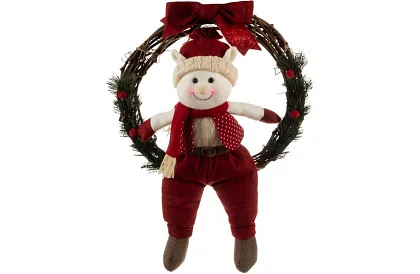 Coroana de Crăciun pentru ușă ELF – 36 × 55 cm