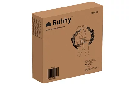 Coroana de Crăciun pentru ușă ELF – 36 × 55 cm