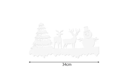 Autocolante de Crăciun pentru fereastră – Christmas Time