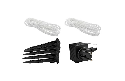 Moș Crăciun gonflabil de 180 cm cu iluminare LED și compresor