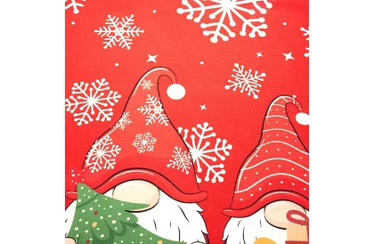 Pernă decorativă 45 × 45 cm – motiv gnomi