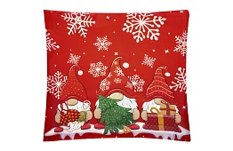 Pernă decorativă 45 × 45 cm – motiv gnomi
