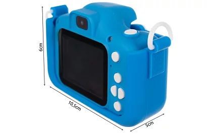 Cameră digitală pentru copii Full HD cu card de 32GB – albastră