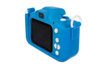 Cameră digitală pentru copii Full HD cu card de 32GB – albastră