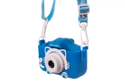 Cameră digitală pentru copii Full HD cu card de 32GB – albastră