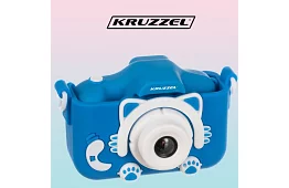 Cameră digitală pentru copii Full HD cu card de 32GB – albastră