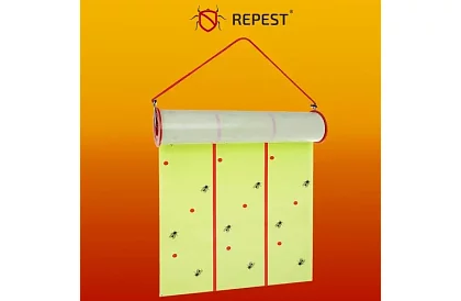 Lepitor de insecte, rolă 25 × 1000 cm – lipici pentru muște