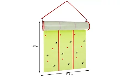 Lepitor de insecte, rolă 25 × 1000 cm – lipici pentru muște
