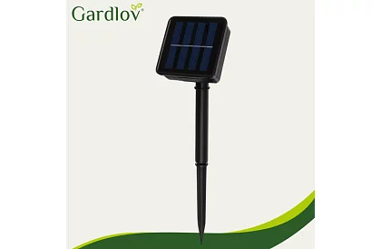 Lanț solar decorativ exterior 15 metri – alb cald