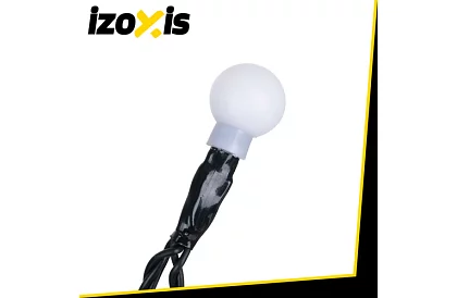 Șir de LED-uri de Crăciun Balls 300 LED exterior - 30m alb cald