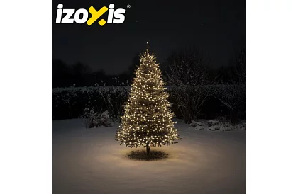 Șir de LED-uri de Crăciun Balls 300 LED exterior - 30m alb cald