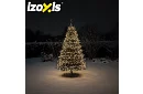 Șir de LED-uri de Crăciun Balls 300 LED exterior - 30m alb cald