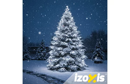 Șir de LED-uri de Crăciun 500 LED exterior - 35m alb