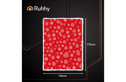 Pătură de flanel de Crăciun 130 x 170 cm