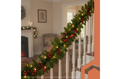 LED ghirlandă luminoasă cu LED-uri pe baterii – 270 cm