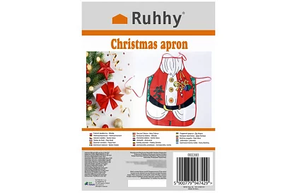 Șorț de bucătar-șef - motiv de Crăciun