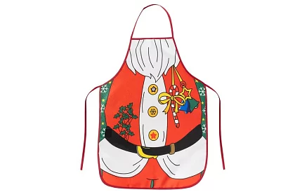 Șorț de bucătar-șef - motiv de Crăciun