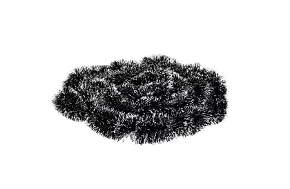 Lanț lung de Crăciun – ghirlandă alb-verde de 6 metri