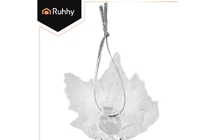 Îngeri de sticlă cu pene – 6 bucăți