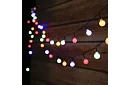 Lanț solar decorativ exterior Balls – 7 metri, multicolor