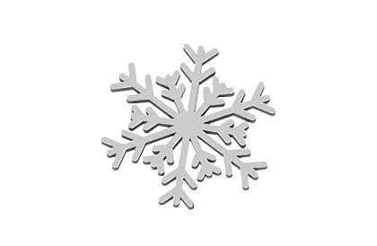 Decorațiuni de Crăciun din lemn alb 20 de bucăți