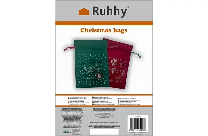 Saci de cadou de Crăciun pentru cadouri de Crăciun – 4 bucăți