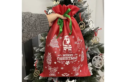 Saci de cadou de Crăciun pentru cadouri de Crăciun – 4 bucăți