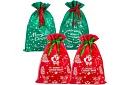 Saci de cadou de Crăciun pentru cadouri de Crăciun – 4 bucăți