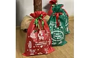 Saci de cadou de Crăciun pentru cadouri de Crăciun – 4 bucăți