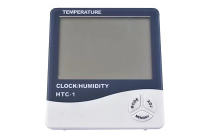 Ceas digital cu higrometru și termometru