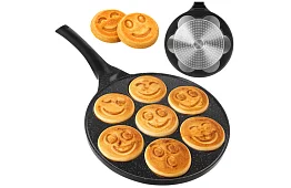 Tiga SMILE pentru clătite cu fețe zâmbitoare - diametru 26 cm