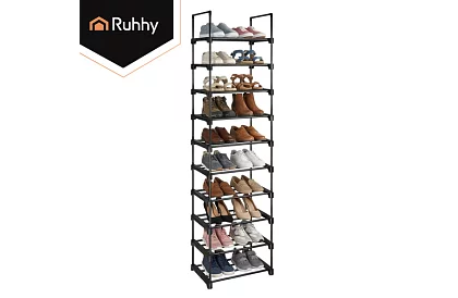 Raft de hol 174x45x30 cm – pantofar 10 rafturi