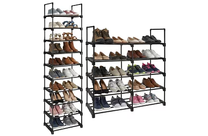 Raft de hol 174x45x30 cm – pantofar 10 rafturi