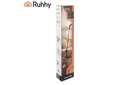 Mop plat cu pulverizator Ruhhy 300 ml + 3 cârpe