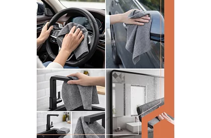 Șervețele magice pentru sticlă 40 x 50 cm – 3 bucăți